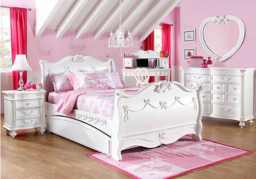 Disney Princess Furniture Redo | Girls bedroom sets, Girls bedroom .