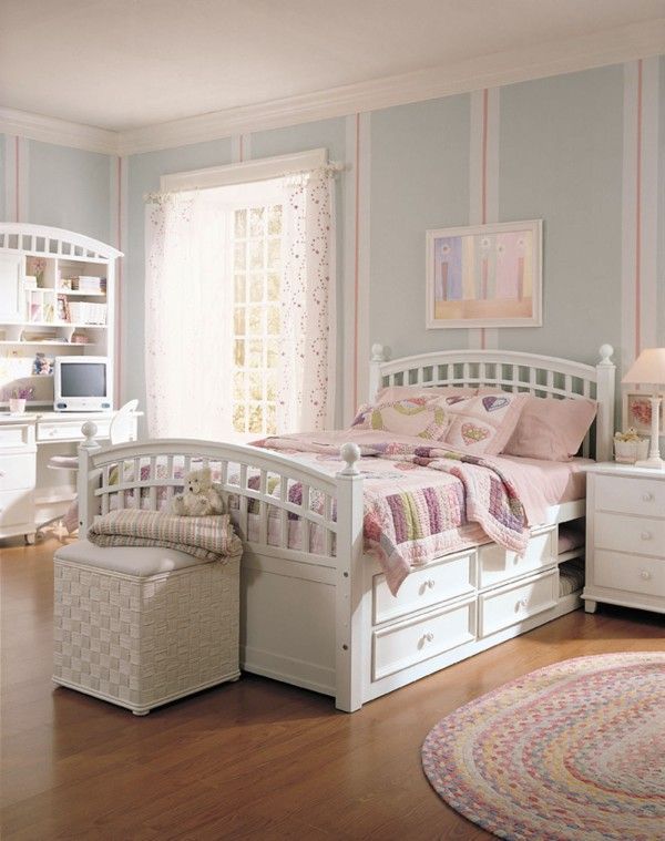 Girls' Bedroom Set by Starlight | Girls bedroom sets, Girls white .