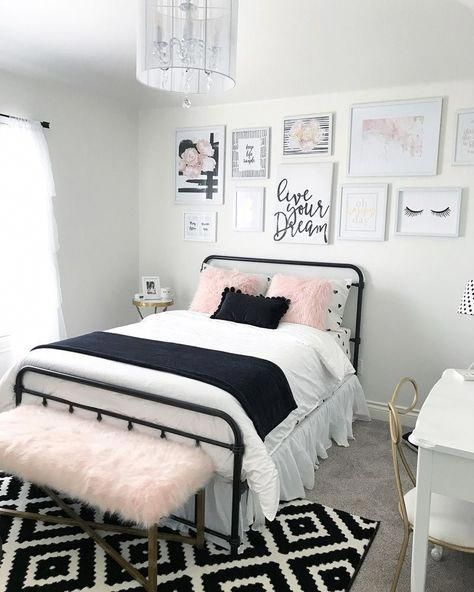 Teenage Girl Bedroom Ideas For Small Rooms in 2020 | Small room .
