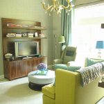 15 Green living room design ide