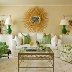 20 Wonderful White and Green Living Rooms | Home Design Lov
