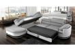 Shop Strick & Bolton Cutler Grey/ White Sectional Sleeper Sofa .