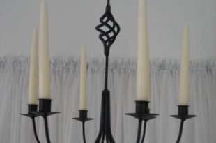Hanging Candle Holder Chandelier (With images) | Chandelier candle .