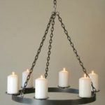 Pillar Candle Chandelier - Ideas on Fot