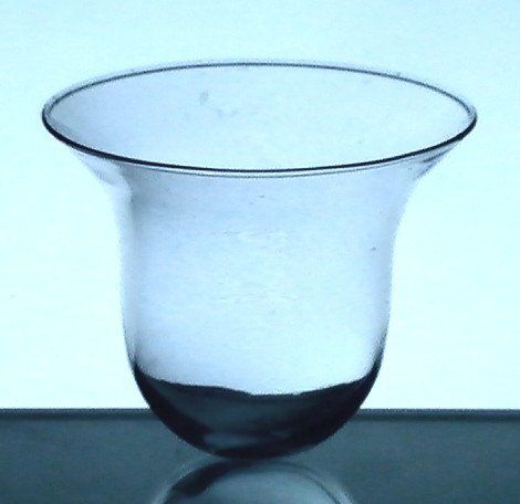Hanging Candle Holder Partylite Round Bottom Flare 5.25 x 4.25 OOS .