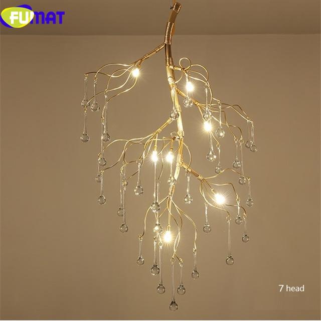FUMAT Modern Pendant Ceiling Lamps K9 Crystal Tree Branch LED .