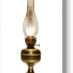 Old Hurricane Lamp Canvas Print / Canvas Art by Olivier Le Quein