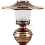 Amazon.com: Vermont Lanterns Brass Equinox Electric Hurricane Lamp .