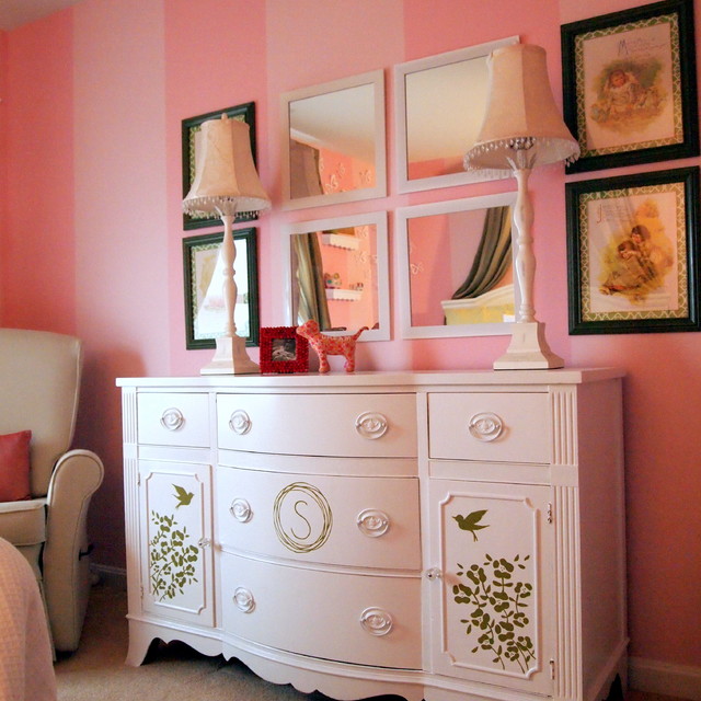 Refinished Buffet Into Bedroom Dresser With Funk - American .