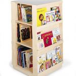 Space Saving Idea: Revolving Bookcases | Kids book storage, Kids .
