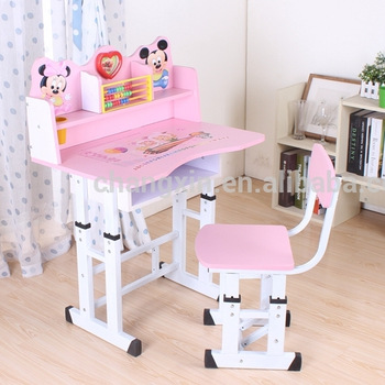 Most Popular Colourful Cartoon Kids Desk And Chair,Kindergarten .