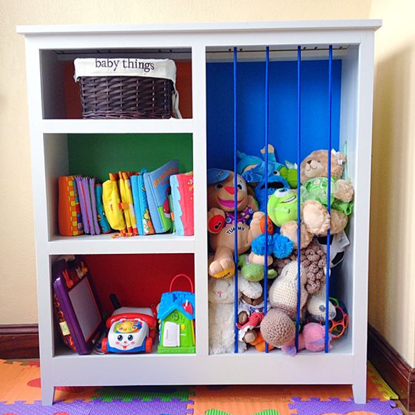 DIY Toy organizer, DIY toy storage ideas | Perfect for small .