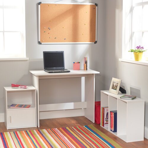 TMS Soho Kids Study Desk with Storage Cube and Bookshelf & Reviews .