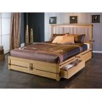 HOME DECORATION LIVE: double bed with storage designs mumb