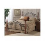 King Bed Frame Queen Size Headboard Rails Footboard Cherry Wood .
