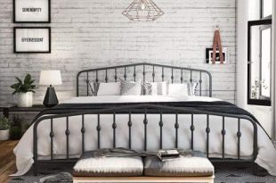 Top 10 Best King Size Bed Frame With Headboard - Reviews & Guide .