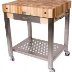 Amazon.com - John Boos Cucina Americana Technica Kitchen Cart with .