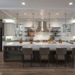 How to Design Large Kitchen Island with Seating for