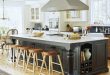 Large Kitchen Island with Seating and Storage | Eclectic kitchen .