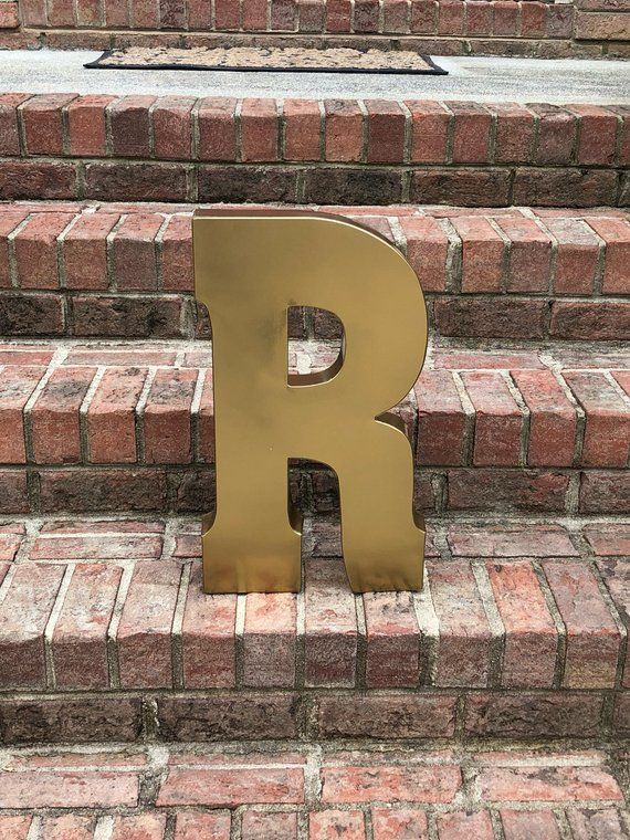 Extra Large Metal Letters/PICK COLOR/Wall Decor/Galvanized Metal .