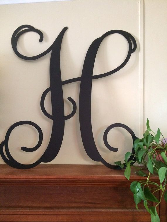 Large Metal Letters For Wall Decor