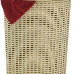 Amazon.com: Superio Corner Laundry Hamper Basket With Lid 50 Liter .