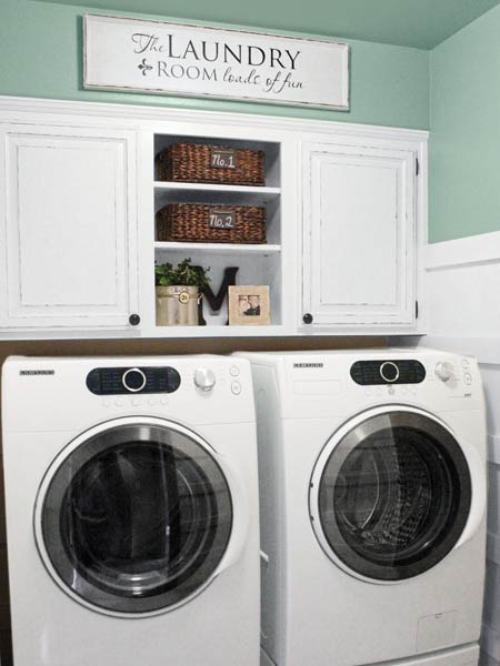 Budget Redo: A Laundry Room Makeover for Just $87 | Hometa