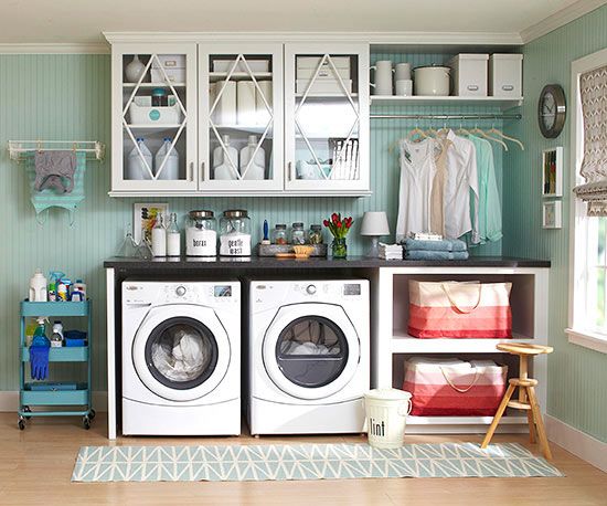 Must-See Laundry Room Storage Ideas (+ Free Labels!) | Laundry .