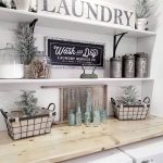 21+ Fabulous Farmhouse Laundry Room Decor Ideas On Budget .