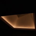 LED illuminated skylight opening. Also used as a night light for .