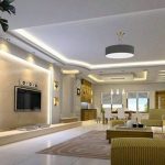 Cove Ceiling Lighting | Chandelier in living room, Ceiling lights .