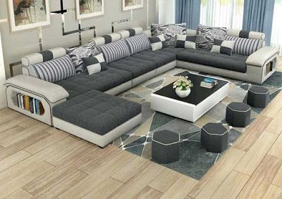 modern corner sofa sets latest living room furniture design .