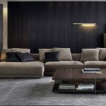 China Living Room Furniture Italy Modern L Shape Sectional Fabric .
