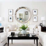 Decorating with Black (Centsational Girl) | Living room mirrors .