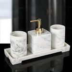 Amazon.com: RM 4-Piece Bathroom Accessories Set,Soap Dispenser .