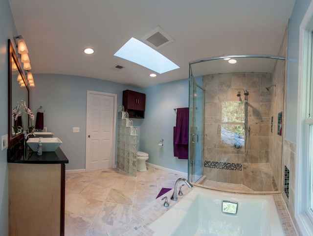 Heavenly Master Bedroom and Bathroom Suite in Reston, Virginia .