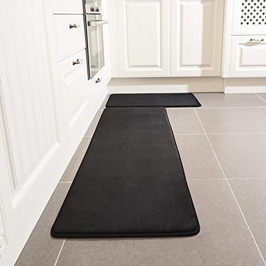 Amazon.com: Kitchen Rug Set, LEEVAN Memory Foam Kitchen Comfort .