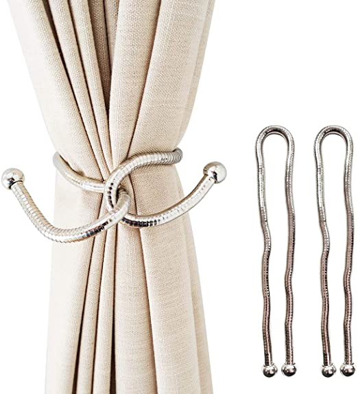 Amazon.com: KXLIFE Curtain Tiebacks Clips, Decorative Drapes .