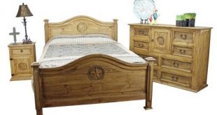 Mexican Pine Furniture Texas Star Rustic Pine Bedroom Set | Rustic .