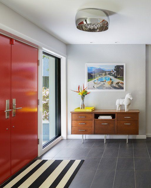 17 Welcoming Mid-Century Modern Entrance Designs That Will Invite .
