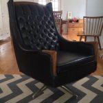 Mid Century Kroehler Swivel Lounge Chair by BarefootDwelling .