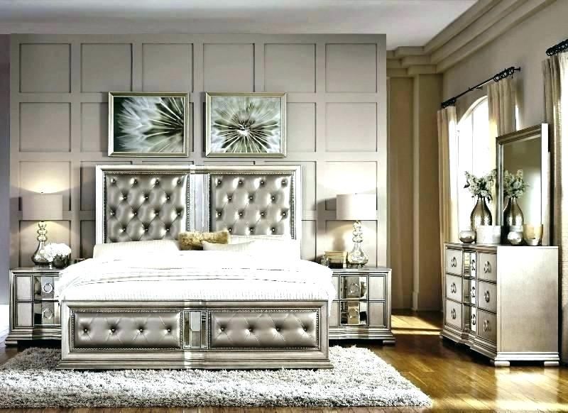 Mirrored Glass Bedroom Furniture