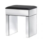 French Mirrored Dressing Table Stool | Mirrored furniture, Stool .