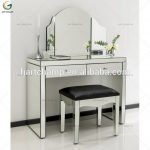 Mirrored Dressing Table Set Stand Venetian Mirror Stool Modern .