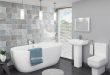 Pro 600 Modern Free Standing Bath Suite | Now At Victorian .