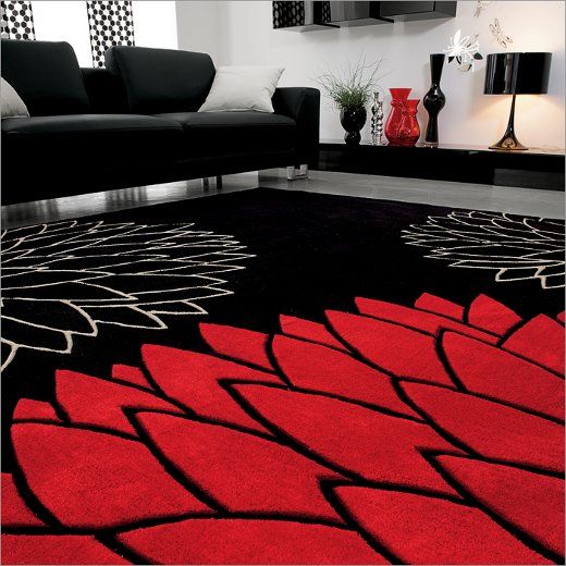 decorative rugs - Google Images | Living room red, Rugs in living .