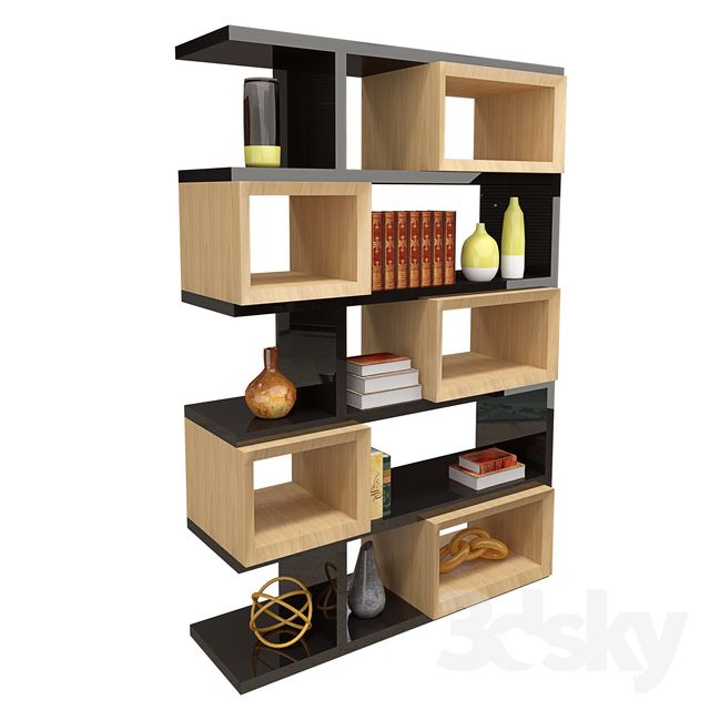 3d models: Other - Bookshelf | Bookshelves, Modern wine rack .
