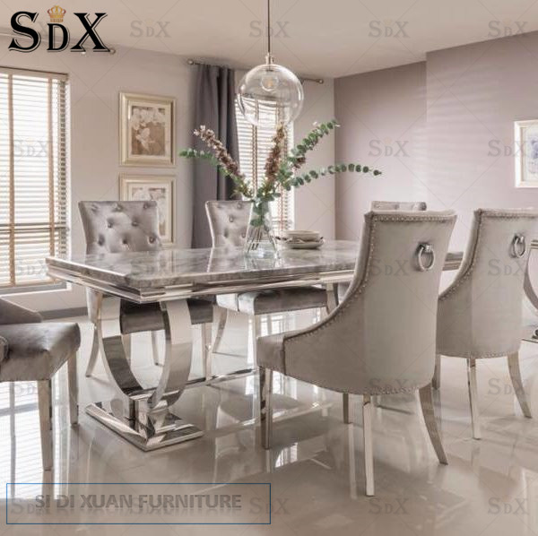 China Ariana Marble Top Living Room Modern Dining Table and Chair .