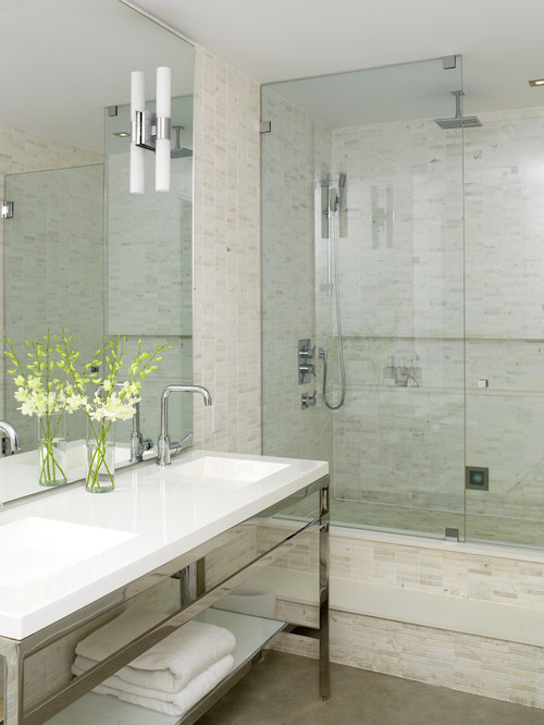Modern Ensuite - Industrial - Bathroom - Toronto - by Croma Design .