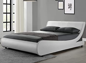 Amazon.com: Modern King Platform Bed Frame with Adjustable .